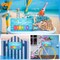 Hello Summer Door Sign Colorful Ice Lollipop Summer Sign for Front Door Welcome Decoration Plaque Hanging Sign for Farmhouse Home Door Wall Porch Indoor Outdoor,10 x 5.5 Inch